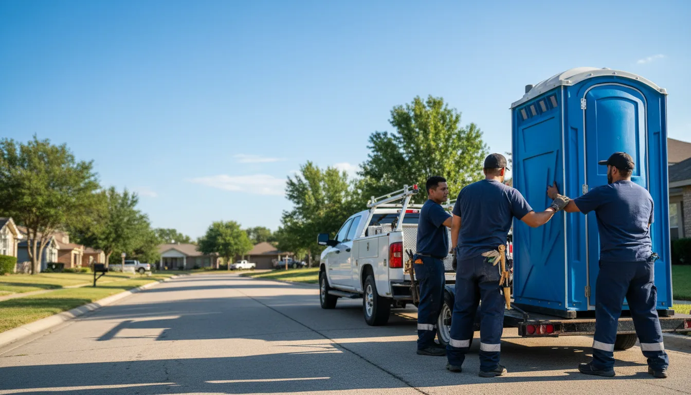 Portable Toilet Rental in Palmer, TX near me